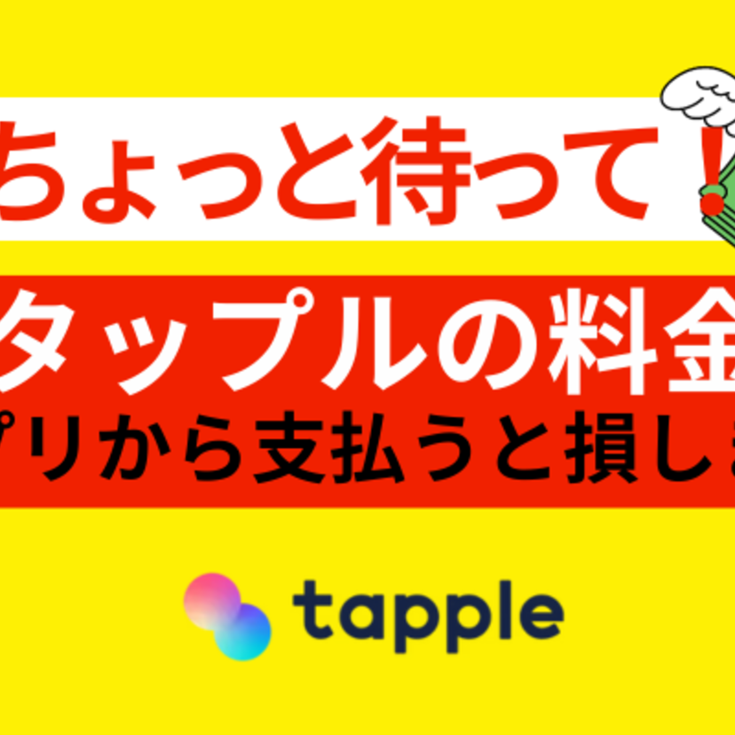 タップルの料金プラン3種類を解説！アプリから支払うと損をする！？